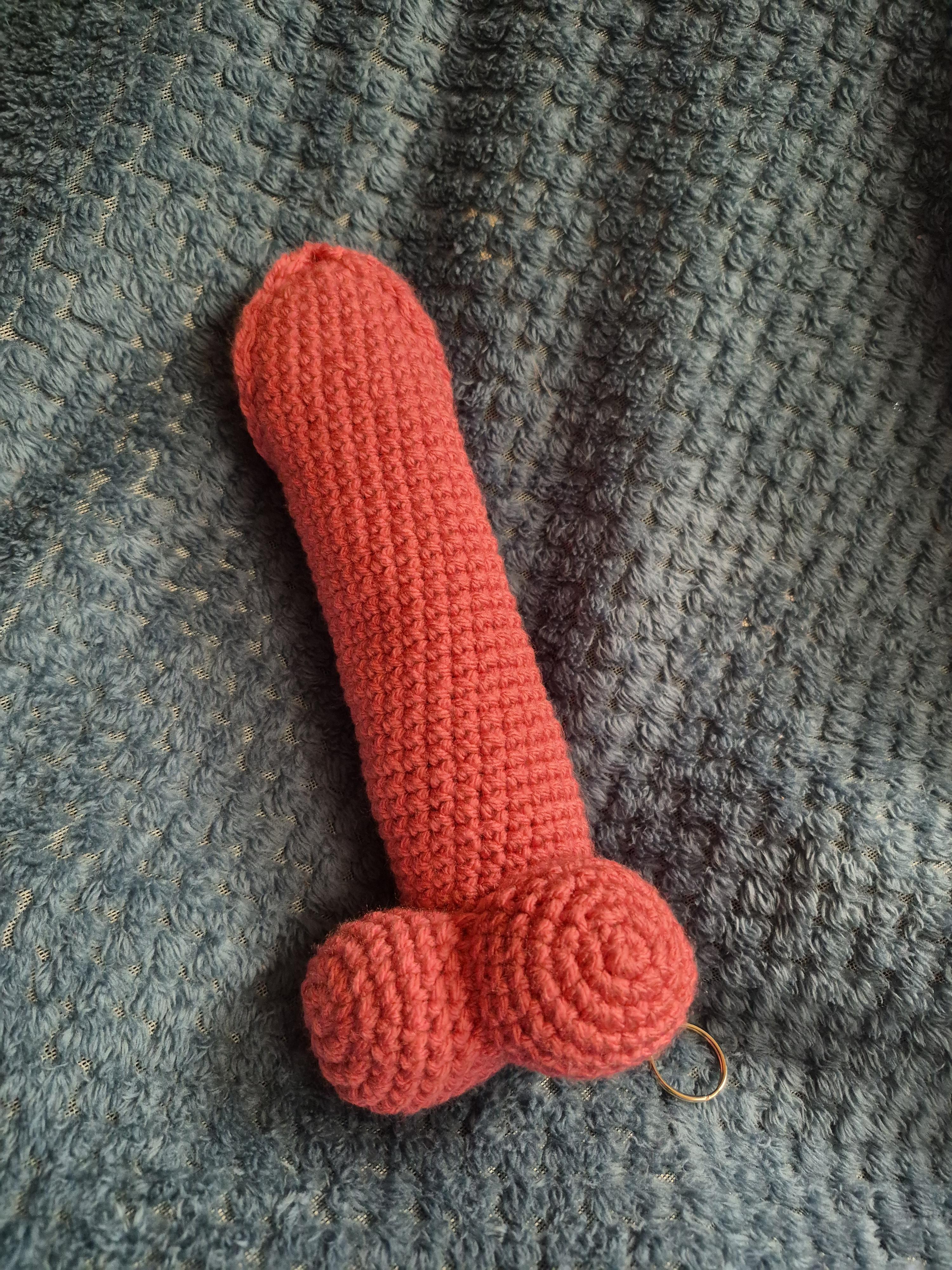 Crochet Pattern: Dik Chaineys (Penis keychains) – Image 2