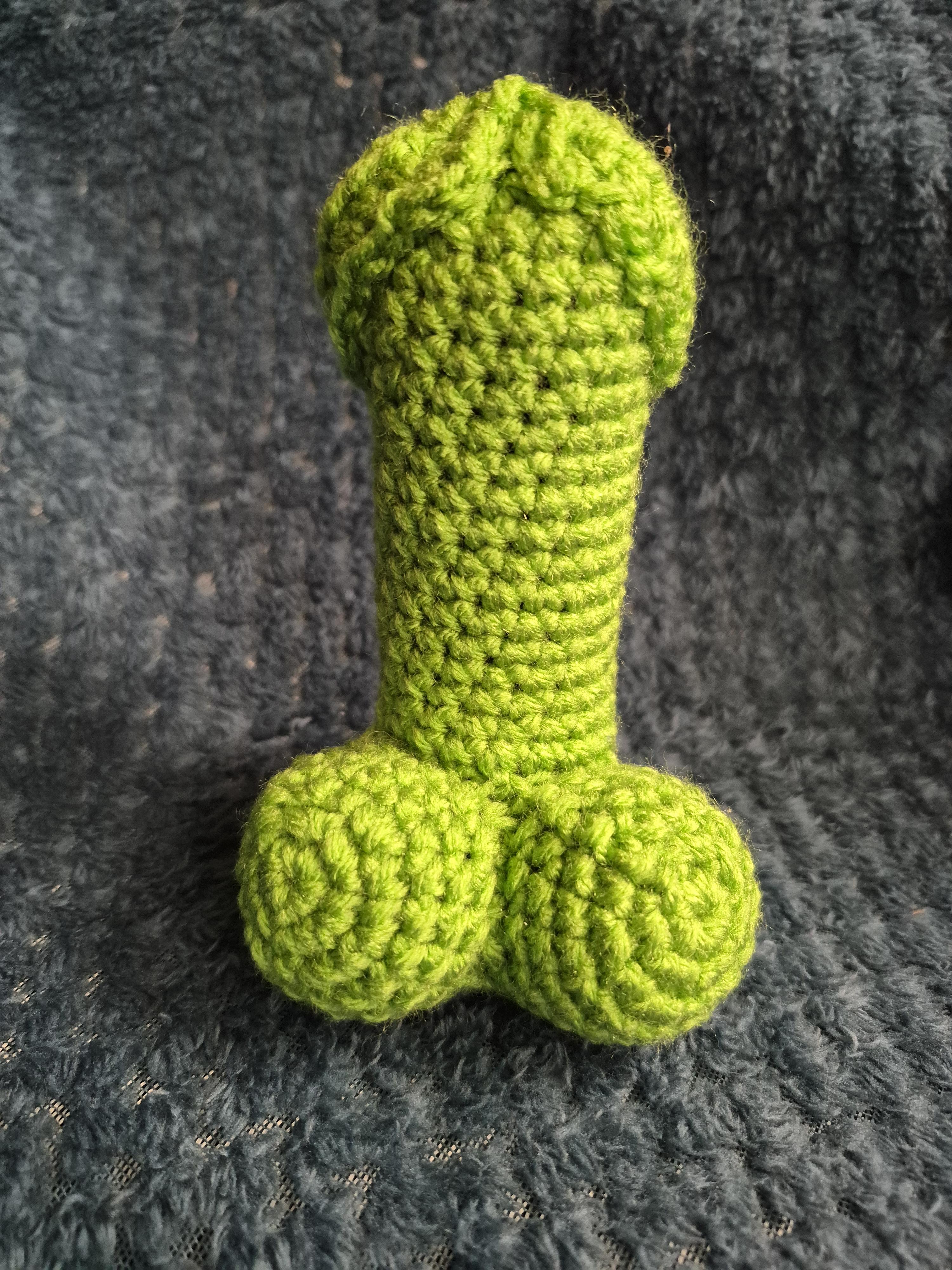 Crochet Pattern: Dik Chaineys (Penis keychains) – 5 Inch Dik Chainey (Penis Keychain) Pattern