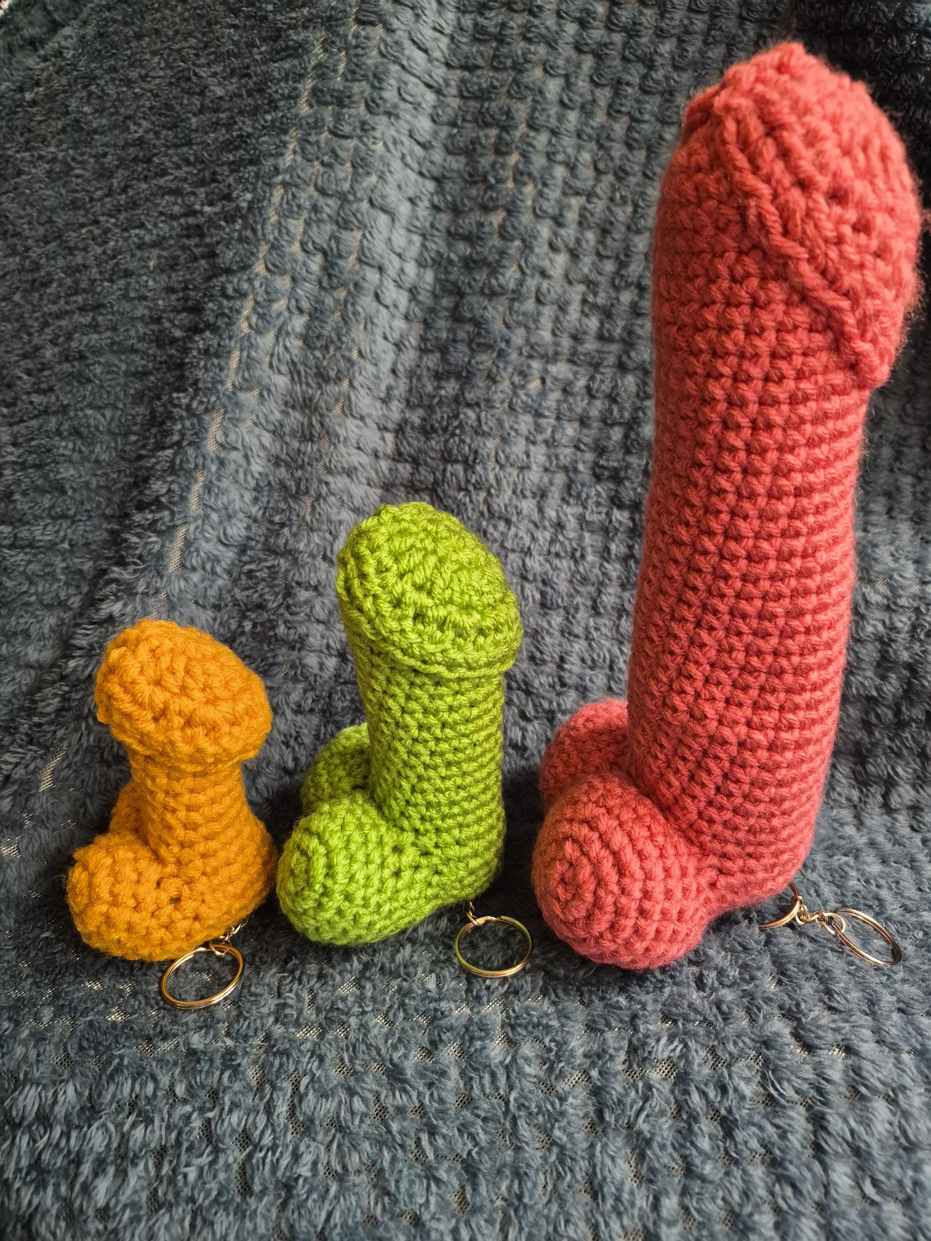 Crochet Pattern: Dik Chaineys (Penis keychains) – Image 4