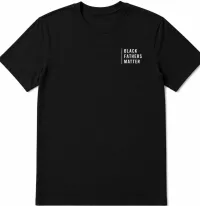 Black Fathers Matter - Black Tee – Image 1