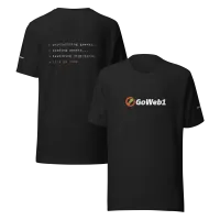GoWeb1 - launch it's go time t-shirt – Image 4