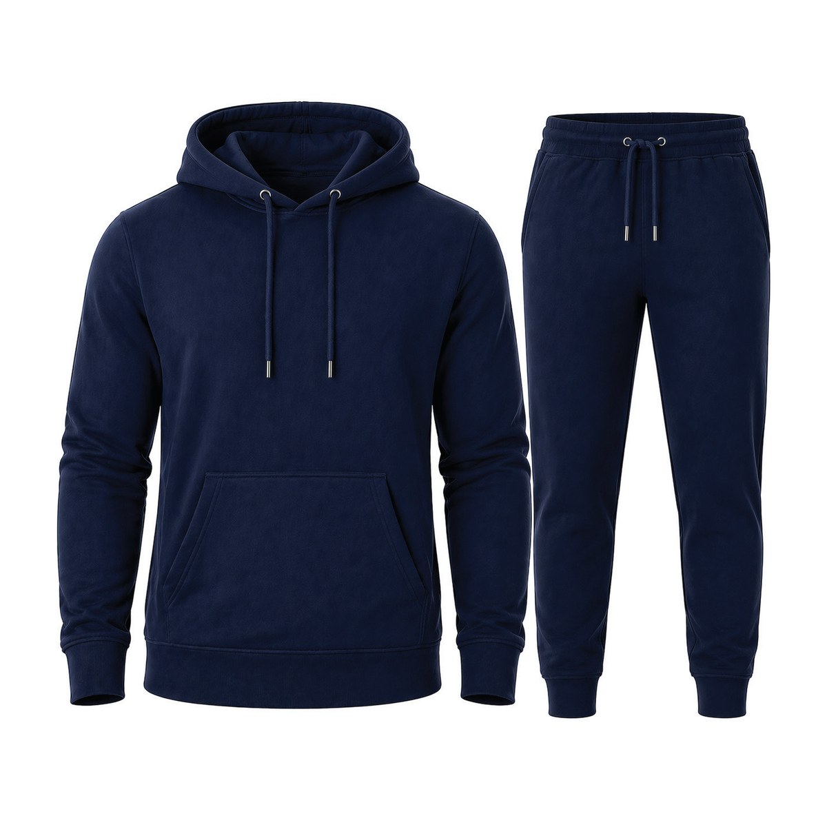 Pullover Hoodie Set – 1 Count Wholesale Pack – Navy, 6XL
