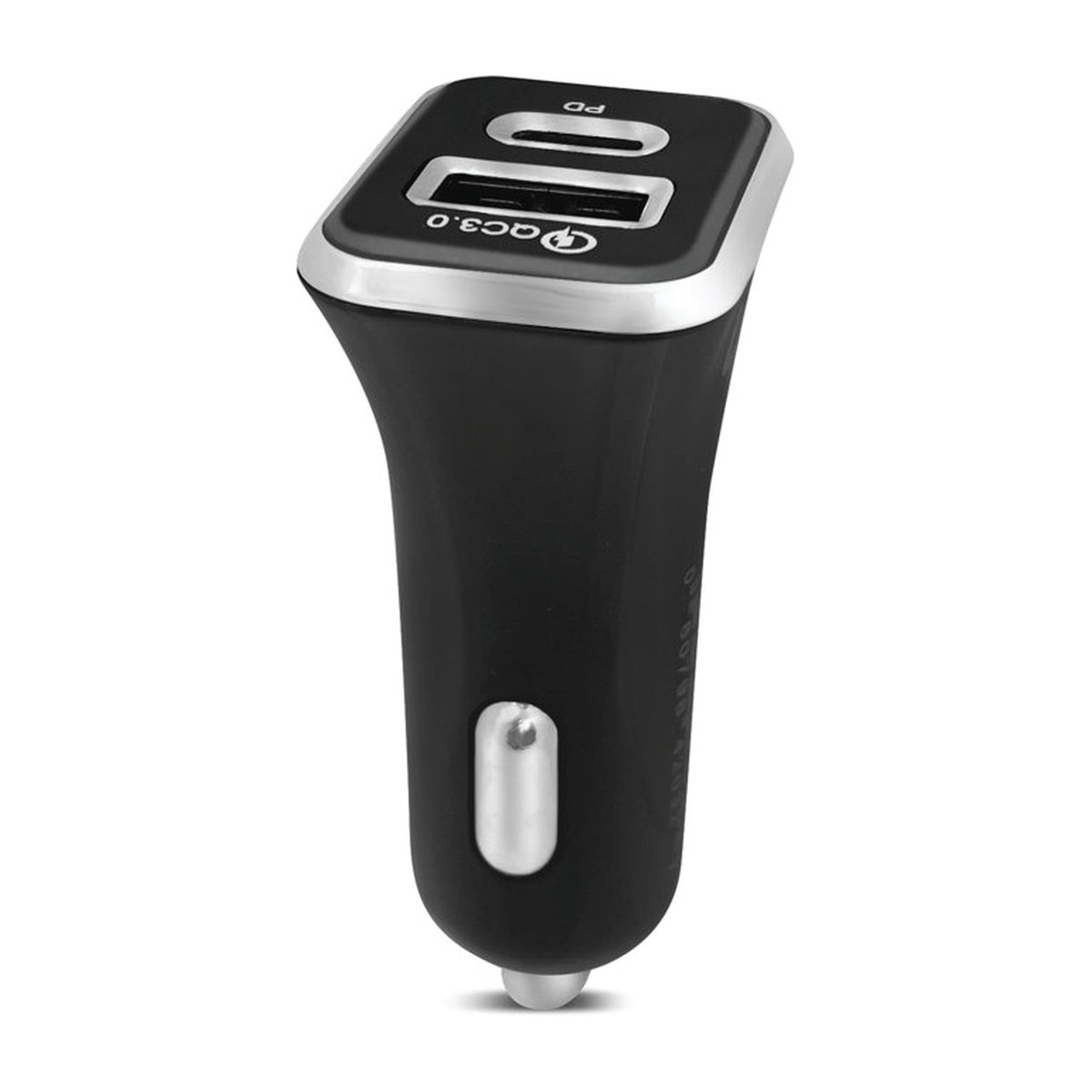Warner Car Charger 1USB&1TC – 16 Count Wholesale Pack – Image 1