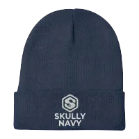 Skull Cap (Skully) – 12 Count Wholesale Pack – Navy