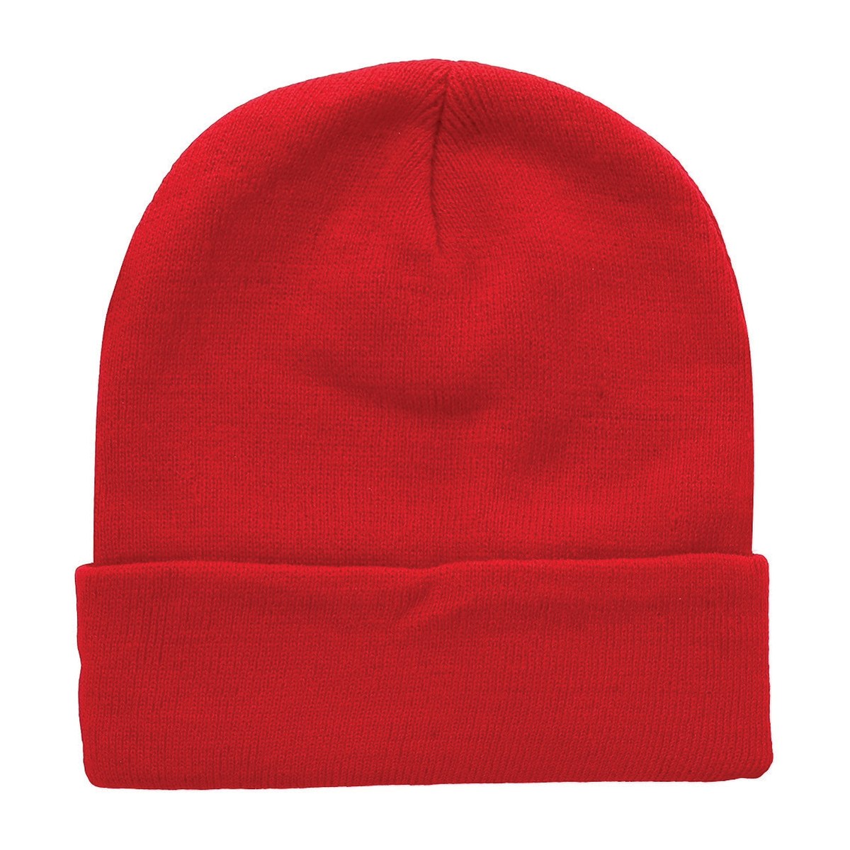 Skull Cap (Skully) – 12 Count Wholesale Pack – Red