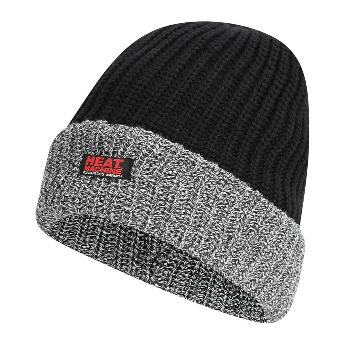 Thermo Hat – 12 Count Wholesale Pack – Black/Grey