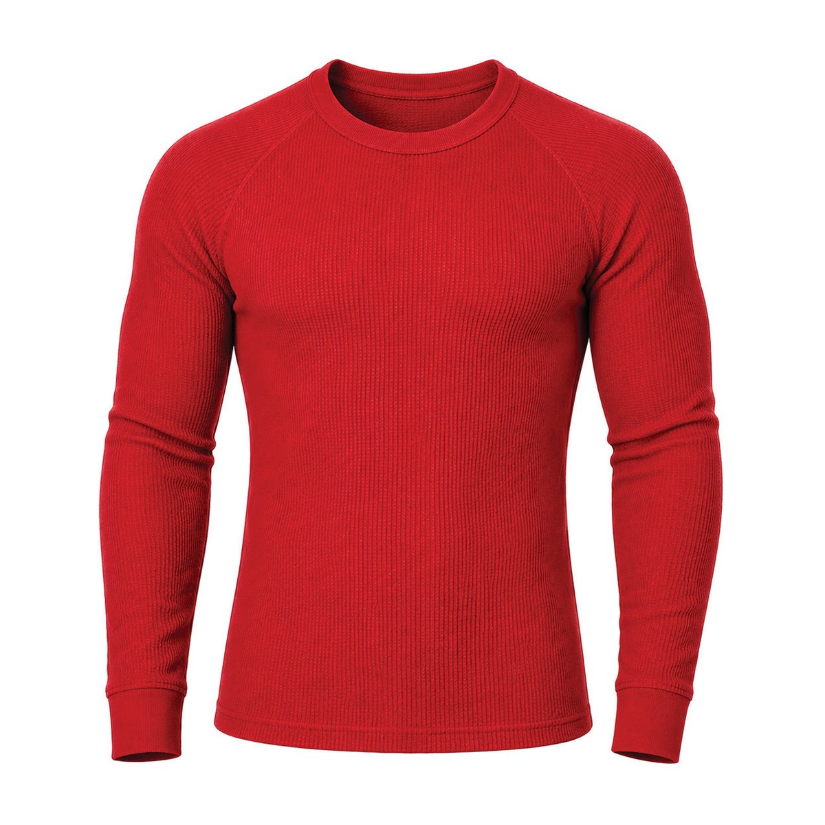 Thermal Top – 6 Count Wholesale Pack – Red, XL