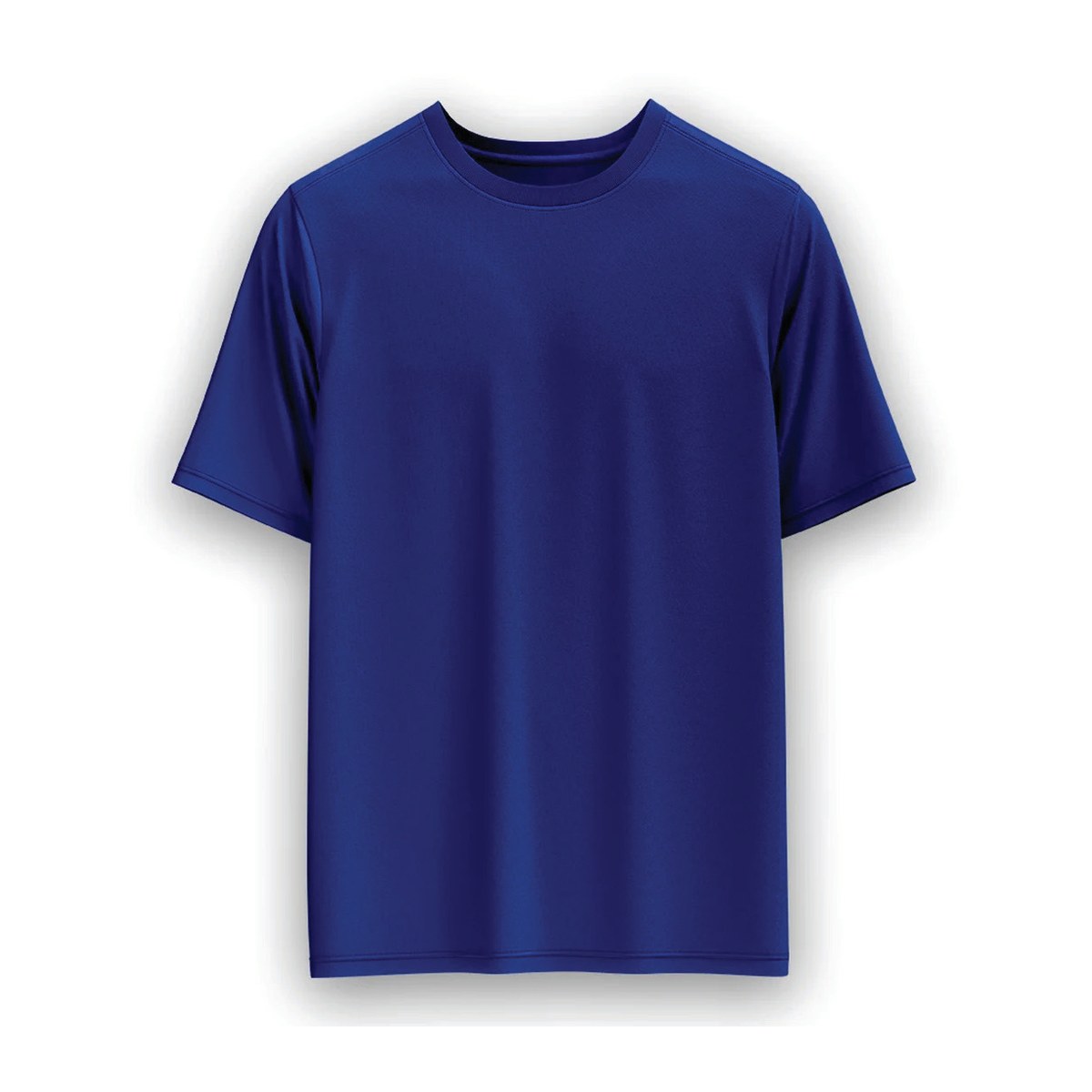 Crew Neck T-Shirt – 6 Count Wholesale Pack – Royal Blue, 4XL