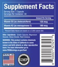 Vitamin D3 + K2 – Image 3