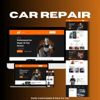 Car Repair Website Template – Image 1