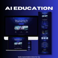 AI Education Funnel Template – Image 1