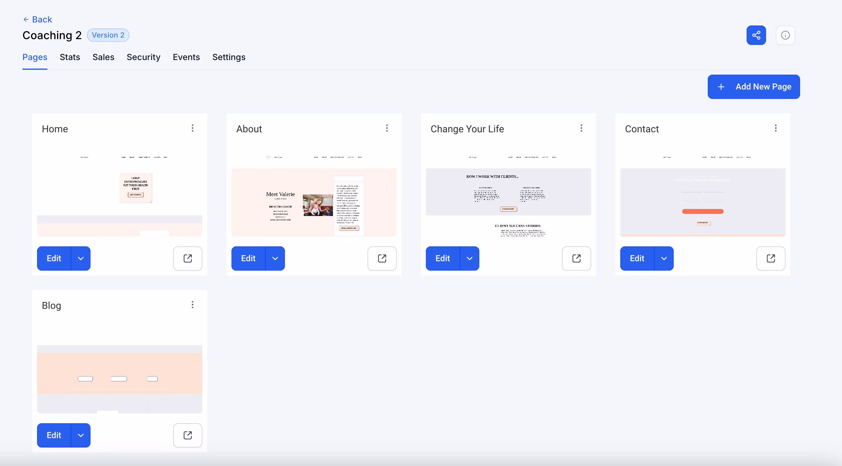 Health Coach Website Template – Image 7