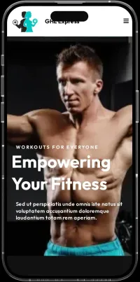 Gym Website Template – Image 3