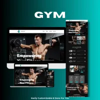 Gym Website Template – Image 1