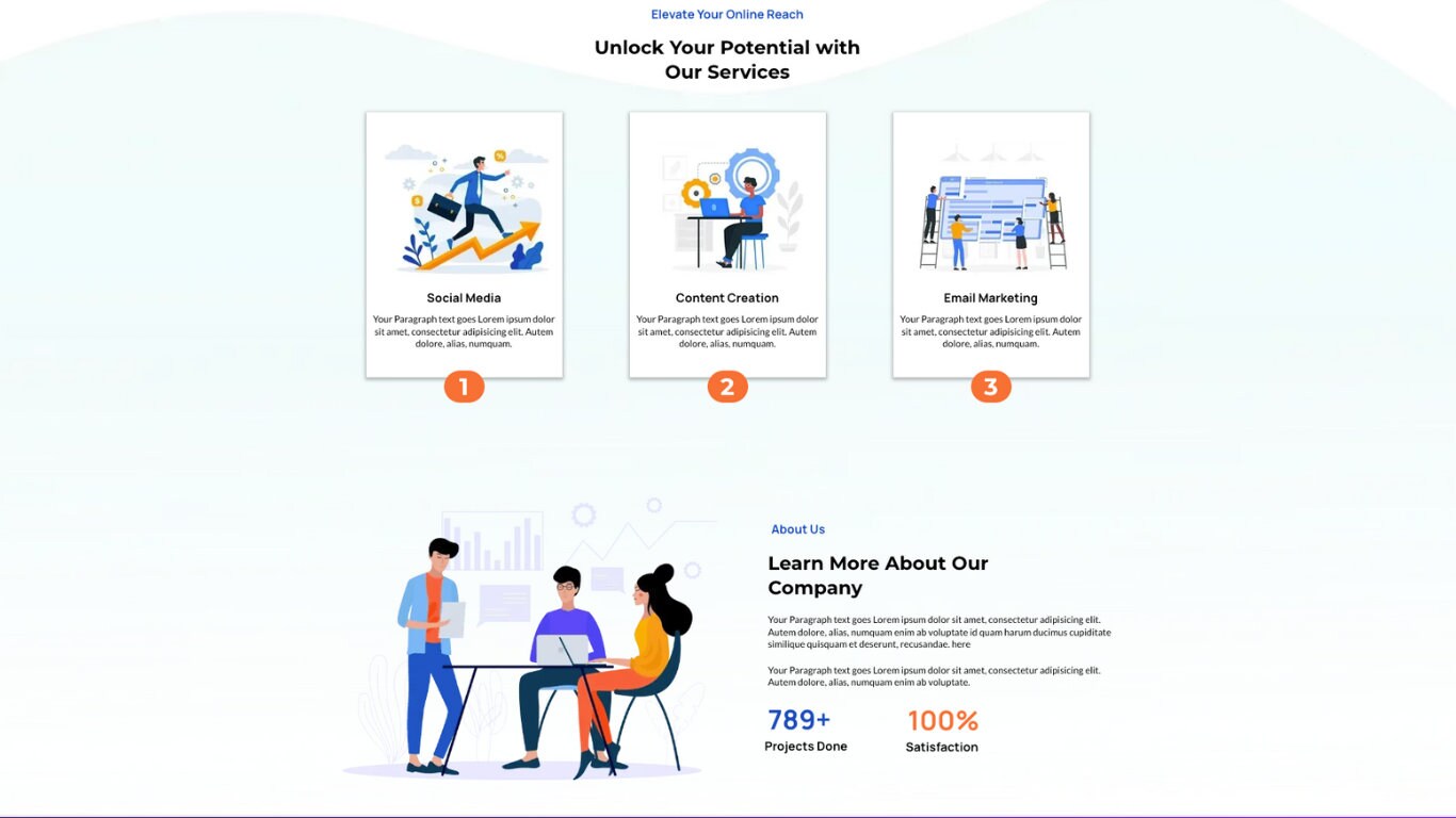 Landing Page Template – Image 5