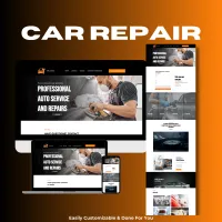 Car Repair Website Template 2 – Image 1