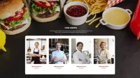 Hamburger Restaurant Website Template – Image 4