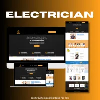 Electrician Website Template – Image 1