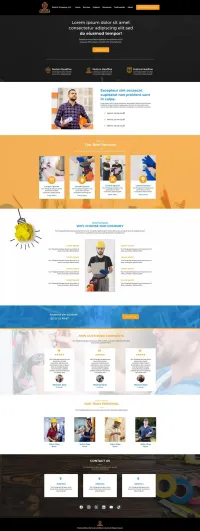 Electrician Website Template – Image 2