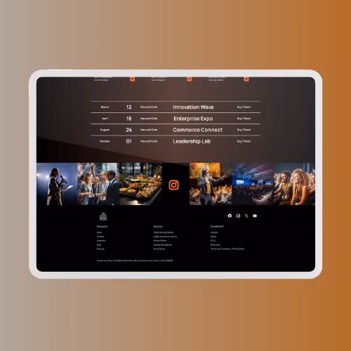 Conference Room Website Template 2 – Image 6