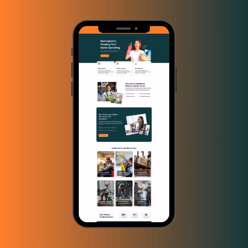 Cleaning Website Template – Image 9