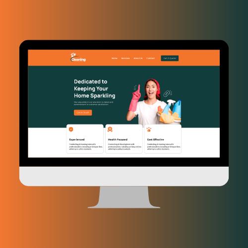 Cleaning Website Template – Image 5