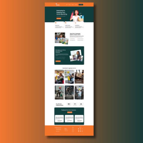 Cleaning Website Template – Image 6