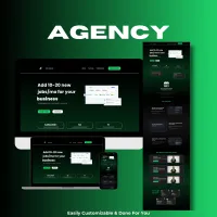  Marketing Agency Website Template – Image 1