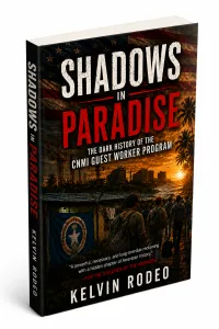 (Signed Paperback Edition) Shadows in Paradise: The Dark History of the CNMI Guest Worker Program – Image 2