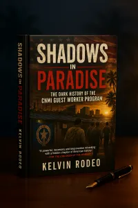 (Signed Hardcover Edition) Shadows in Paradise: The Dark History of the CNMI Guest Worker Program – Image 1