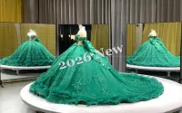 Green Off Shoulder Dress – Image 11