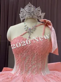  Pink Long Trail Dress – Image 3