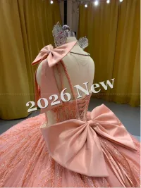  Orange Long Trail Dress – Image 2