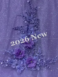 Off the Shoulder Purple Dress – Image 8
