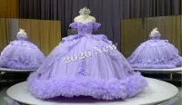 Off the Shoulder Purple Dress – Image 1