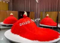 Classic Red Dress – Image 11