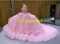 Off the Shoulder Pink Dress 2 – Image 4
