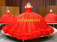 Classic Red Dress 2 – Image 1
