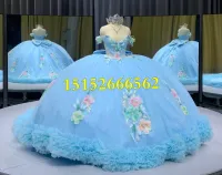 Premium Light Blue Dress – Image 1