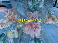 Premium Light Blue Dress – Image 2