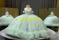 Premium Light Green Dress – Image 2