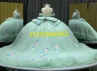 Premium Light Green Dress – Image 3