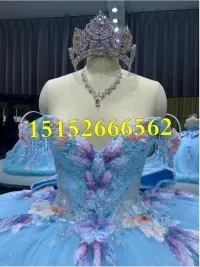 Premium Blue Dress – Image 2