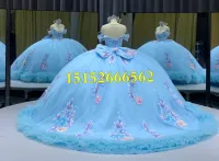 Premium Blue Dress – Image 4