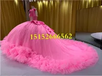 Off the Shoulder Fuchsia Dress 2 – Image 5