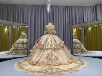 Premium Beige Dress – Image 2