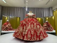 Premium Red Dress – Imagen 3