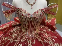 Premium Red Dress – Imagen 1
