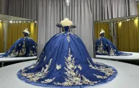 Premium Blue Dress – Image 3