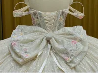 Beige Premium Dress – Imagen 3